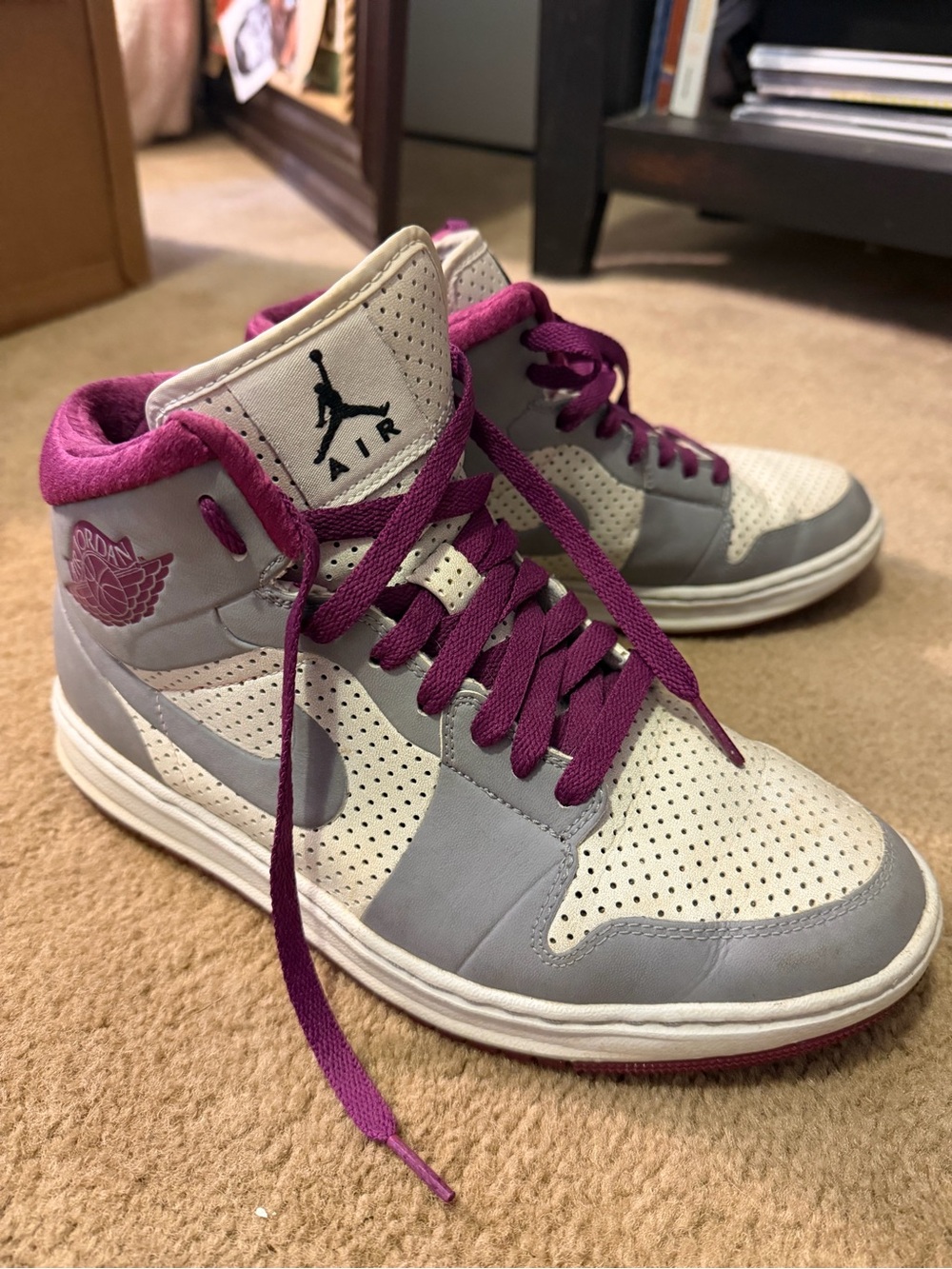 Custom Nikeid Air Jordan’s.US size 7. Worn. No box.  Make me an offer.